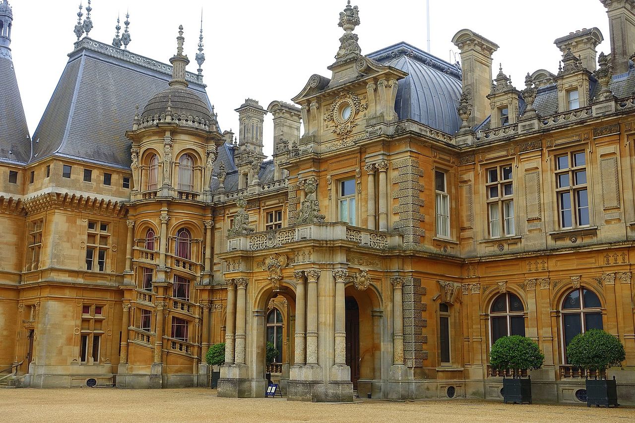 Entryway, Waddesdon Manor, Buckinghamshire, England