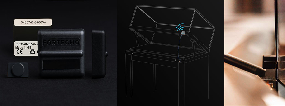 Vibration Sensing Display Case Tag IS TGAI