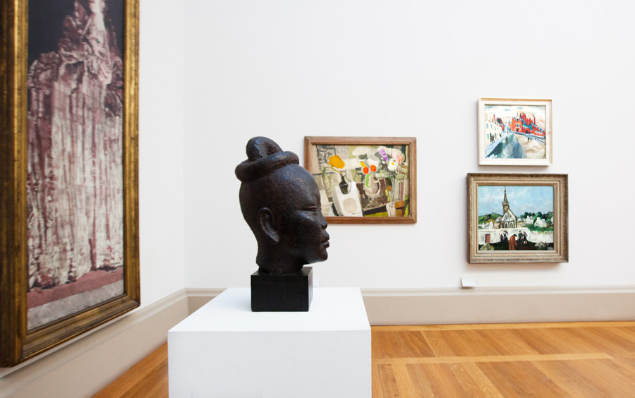 Picture of a museum art display