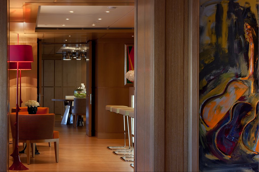 Sophisticated interior design