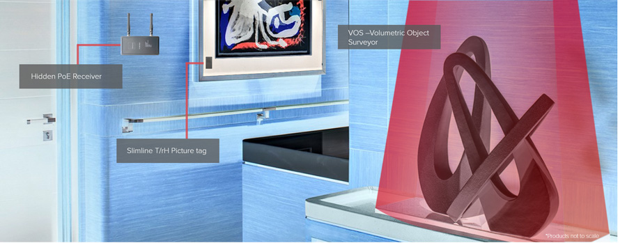 Yatchs interior with artwork